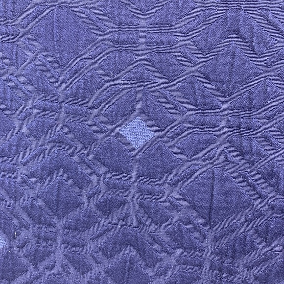 J.Crew womens 2 top blouse Matelasse Zip Vivid Ink - Picture 3 of 5